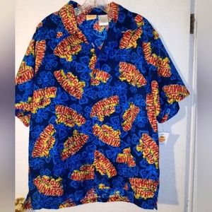 Hawaiian‎ Tropic NWT Campshirt. Sz. Large